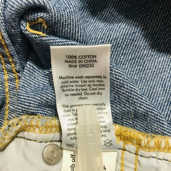 Pacsun Blue Jean Denim Mini Skirt zip raw cutoff - Picture 12 of 12